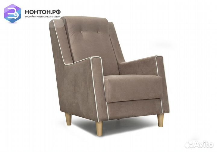 Кресло Айрин светло-коричневое