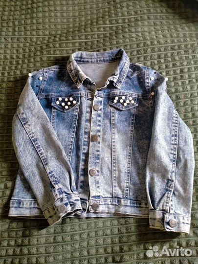 Джинсовка на девочку 116 122
