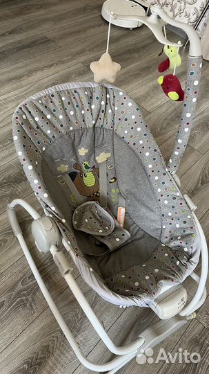 Детские качели шезлонг