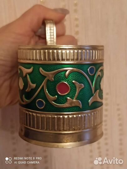 Подстаканники СССР граненые стаканы, стопки