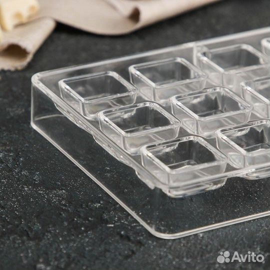 Форма для шоколада и конфет konfinetta «Тоффи. Ква