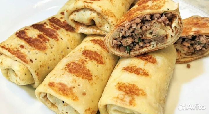 Блины на заказ фаршированные