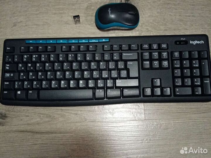 Клавиатура и мышь logitech mk275