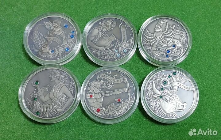 Монеты 20 рублей Знаки зодиака Беларусь Серебро