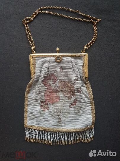 Сумочка, бисер, Россия. Середина XIX-го века