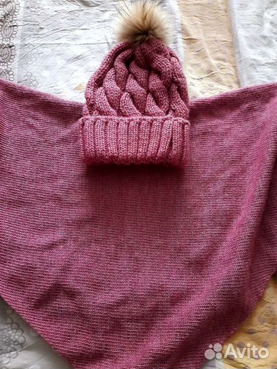 Шапка и платок