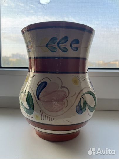 Горшок керамический, ваза, СССР