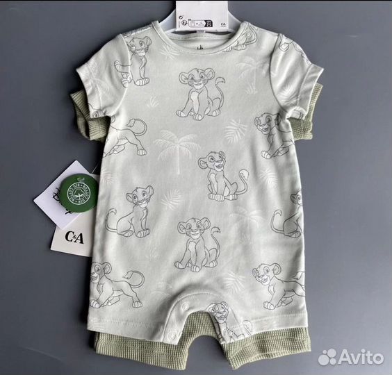 Песочники для мальчика C&A 68 74 80