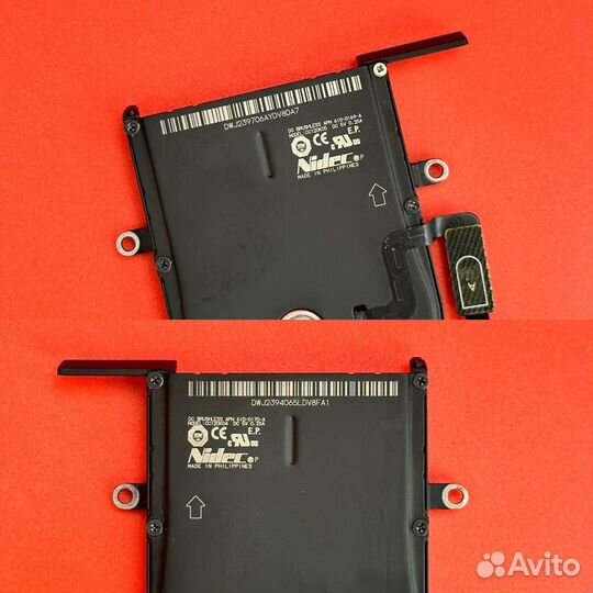 Кулер вентилятор правый-левый для MacBook Pro 13