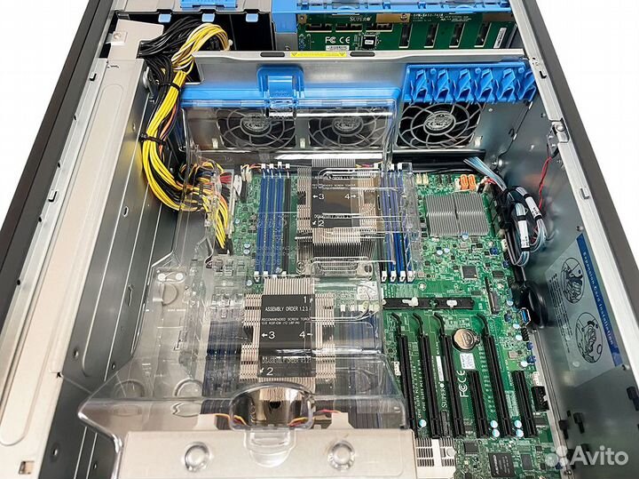 Сервер Supermicro 7049P-TRT 2x Gold 6230R 64Gb