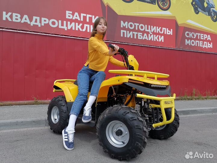 Квадроцикл irbis ATV125 с псм