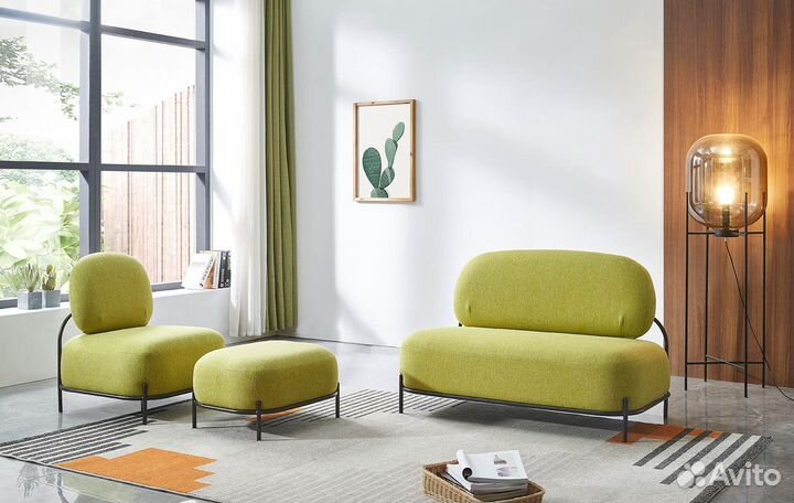 Кресло sofa 06-01 желтый A652-21