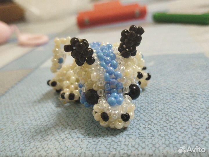 Дракон из бисера