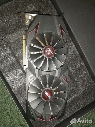 Видеокарта asus geforce GTX 1070Ti cerberus 8gb