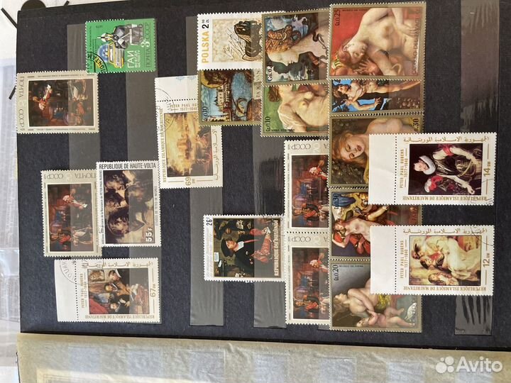 Альбом большой олимпиада с марками