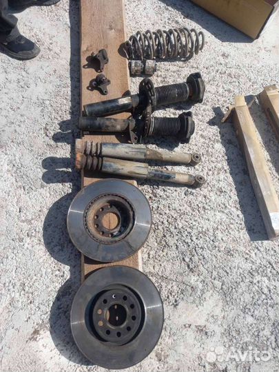 Элементы передней и задней подвески Tiguan