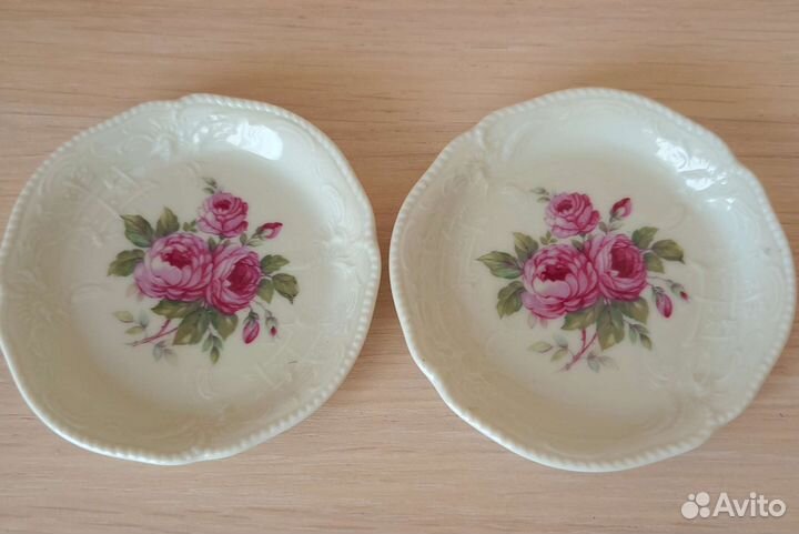 Фарфоровые блюдца. Германия