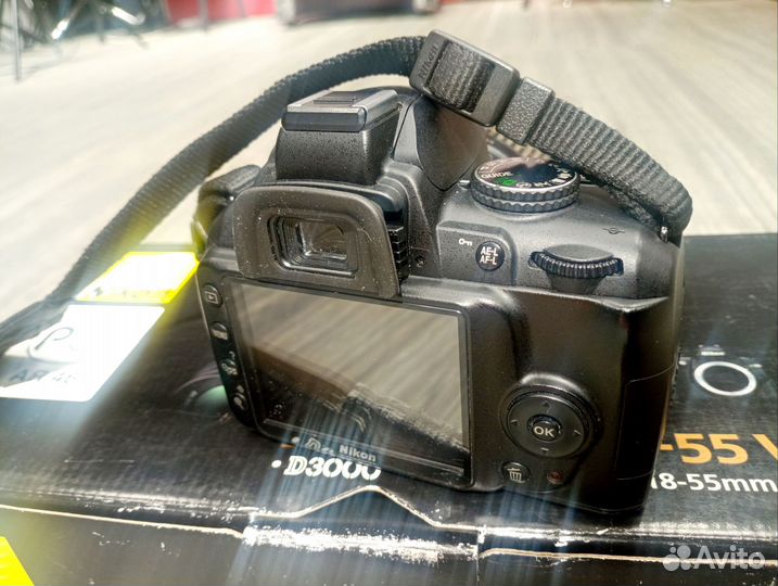 Nikon D3000 kit 18-55 пробег 14800(и аренда)