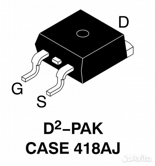 Микросхема FCB199N65S3 N-Channel MOSFET 650V 14A