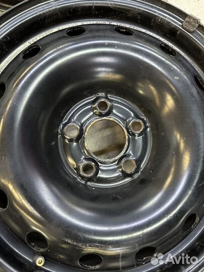 Диски штампованные 15 polo rapid