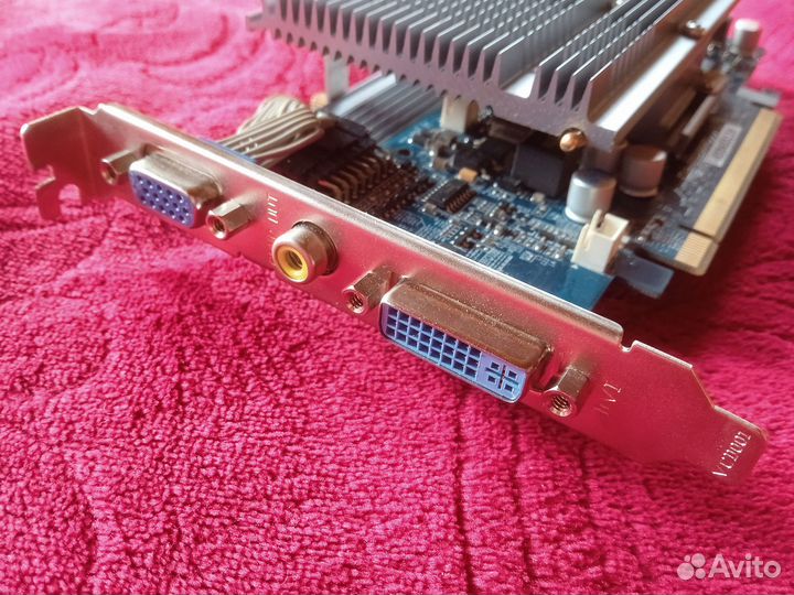 Видеокарта gigabyte gv nx84s512h + охлаждение