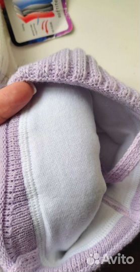 Шапочки демисен для девочек,акрил