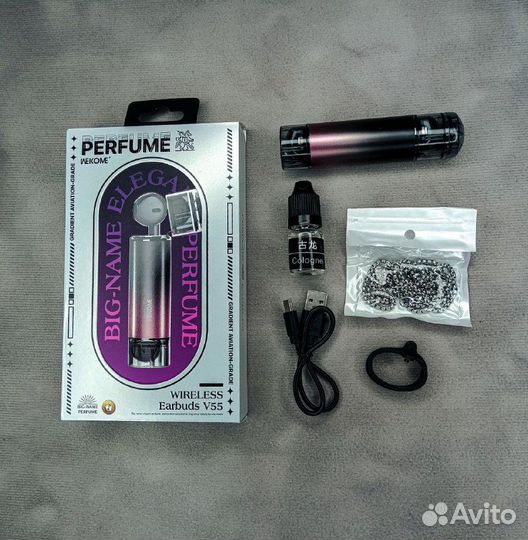 Наушники беспроводные Wekome V55 Perfume Красный