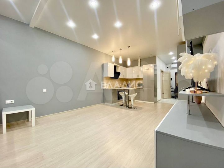 1-к. апартаменты, 42 м², 7/12 эт.