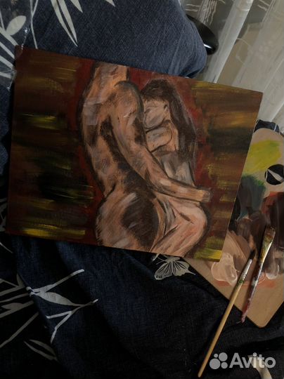 Картина холст ручная работа