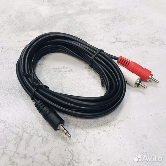 Кабель Perfeo Jack 3.5 мм вилка - 2xRCA 1м