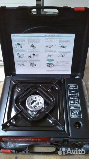 Газовая плитка в кейсе