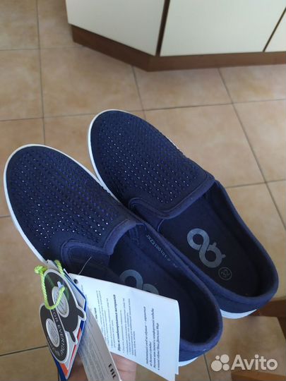 Новые Слипоны для девочки 32 размер