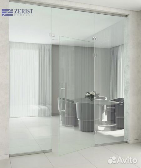 Перегородки из стекла