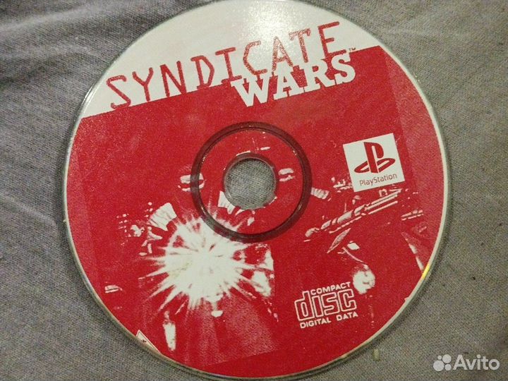 Диск для PS one игра Sindicate Wars