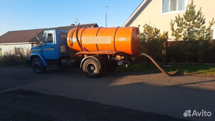 Услуги ассенизатора ЗИЛ 6 кубов