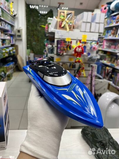 Катер радиоуправляемый «Крокодил», 2 в 1, работает