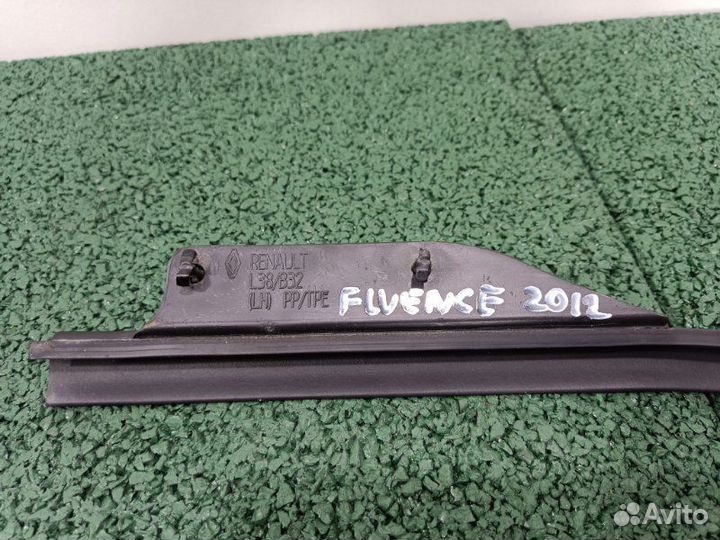 Уплотнитель двери задний левый Renault Fluence