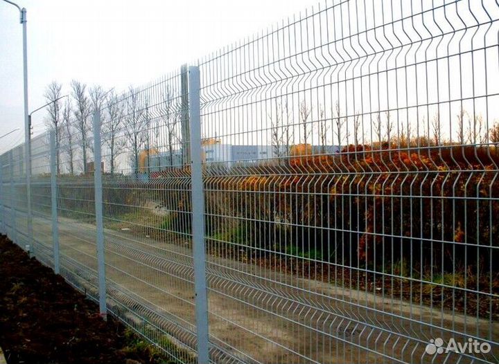 Забор из 3d сетки