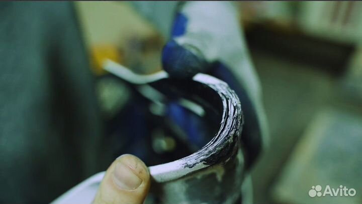 Ремонт вратарского шлема для хоккея