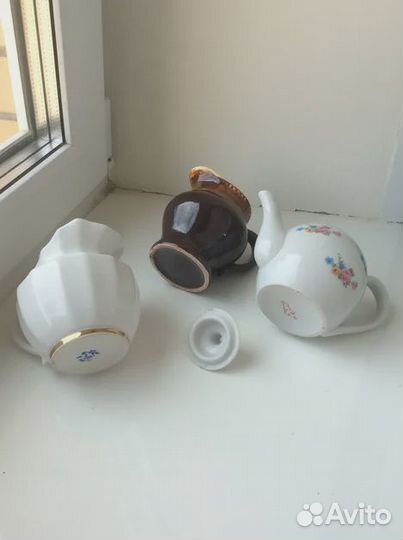 Молочники, чайник