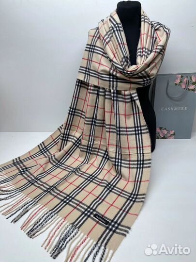 Шарф в клетку