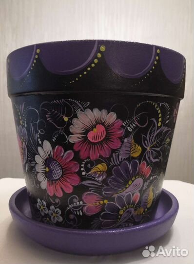 Кашпо горшок для цветов