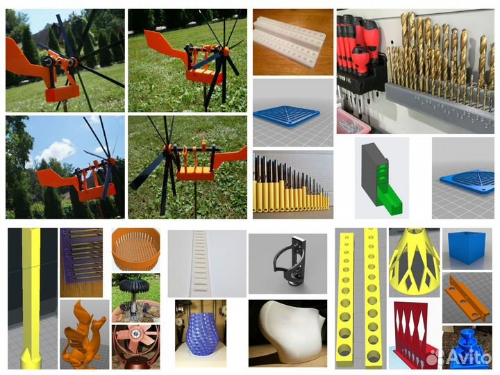 Коллекция stl макетов для 3д принтера