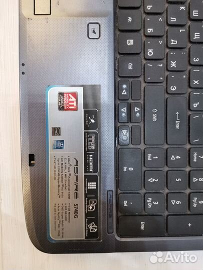 Отличный ноутбук Acer Aspire 5740G