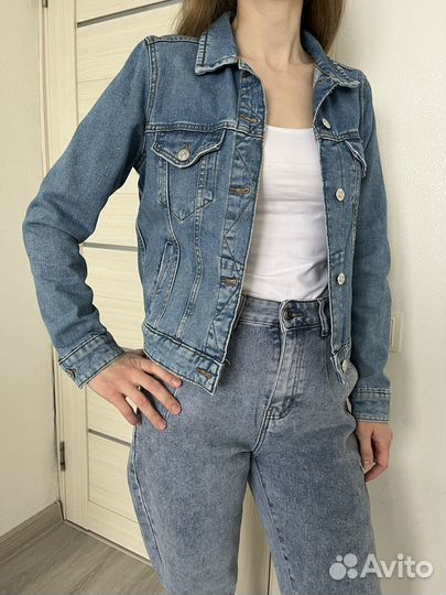 Джинсовая куртка mango джинсовка mng