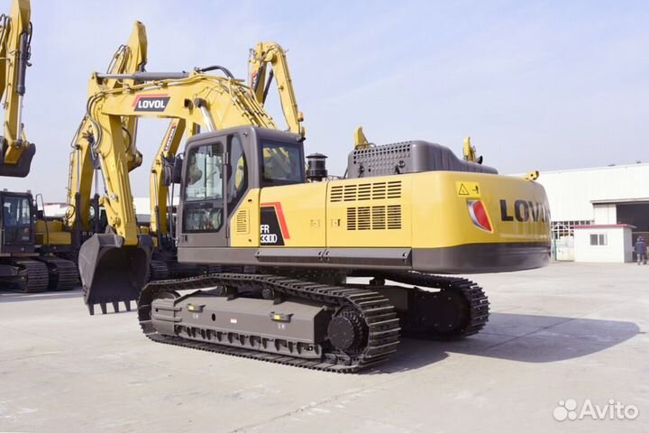Гусеничный экскаватор Lovol FR330D, 2024