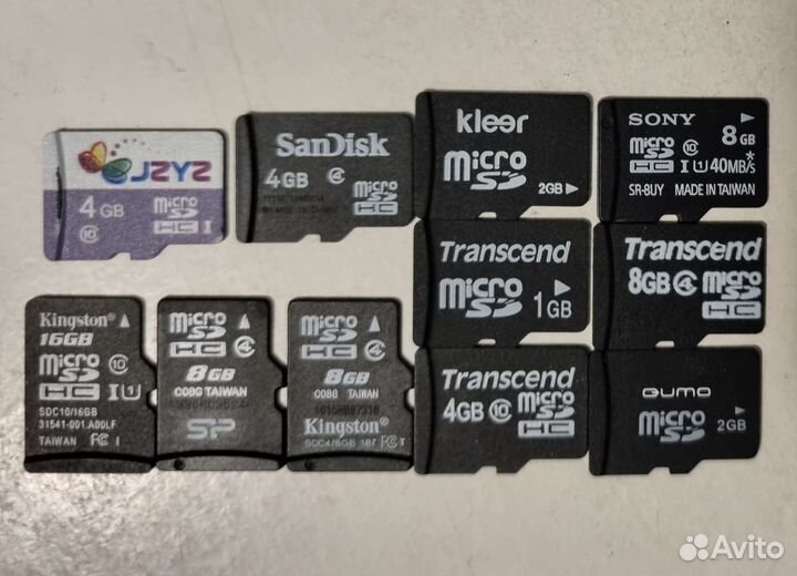 Карты памяти MicroSD