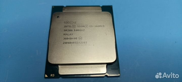 Xeon E5-1660 v3 (i7-5960x / OC 4,6 Ghz)