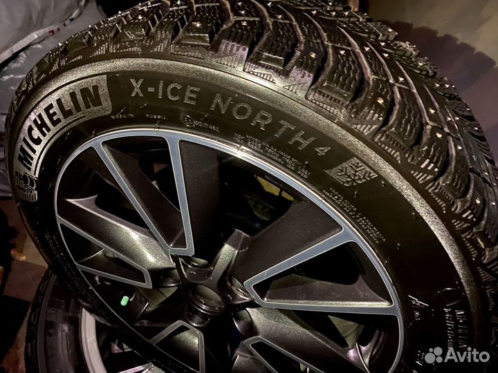 Skoda VAGr17 borbet оригинал,Michelin X-ice north4