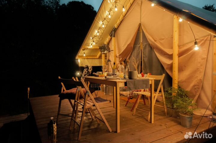 Сафари-тент для глэмпинга, экодом, палатка